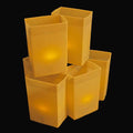 Set of 6 Brown Luminaries