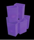 Set of 6 Purple Luminaries