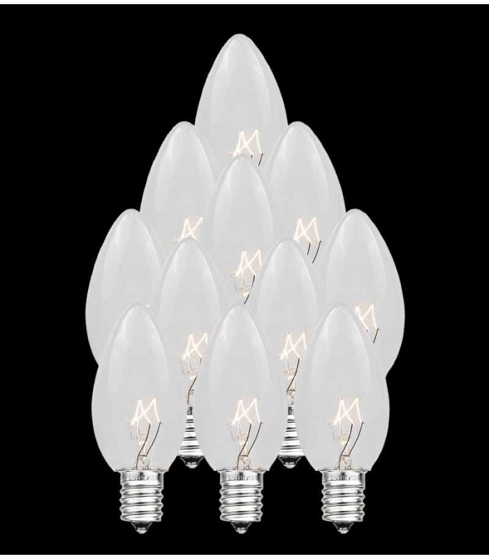 Set Of 13 Replacement C7 Light Bulbs