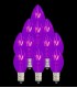 Set of 13 Replacement Purple C7 Light Bulbs