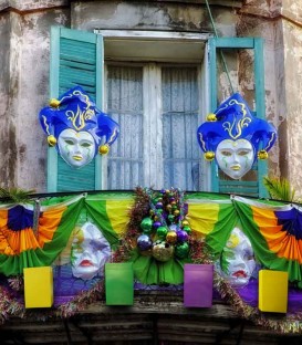 Mardi Gras Luminaries in New Orleans