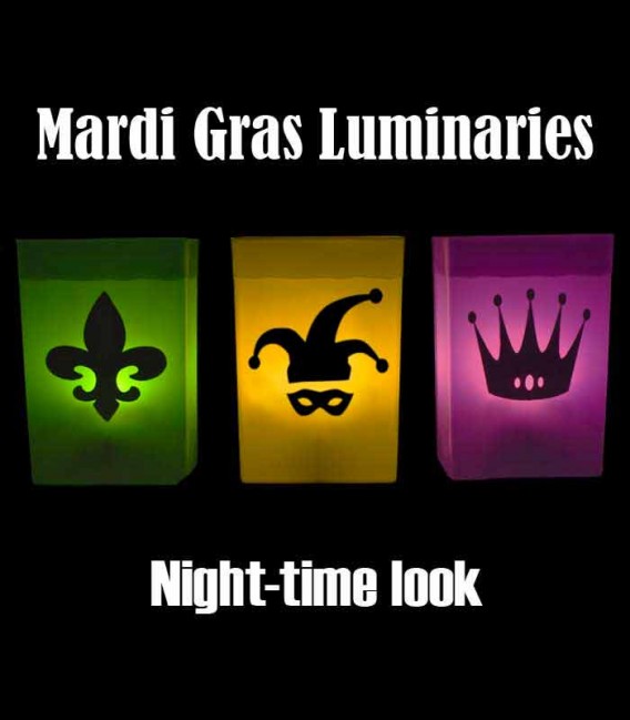 Mardi Gras Luminaries - Night-time Look