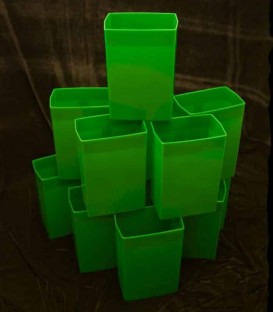 Set of 12 Green Luminaries