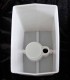 View looking inside White Luminary