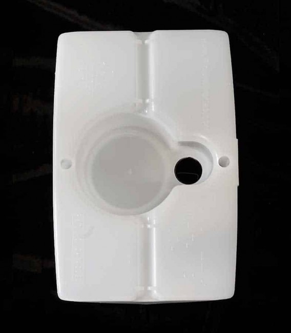 View of White Luminary bottom