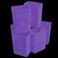 Set of 6 Purple Luminaries