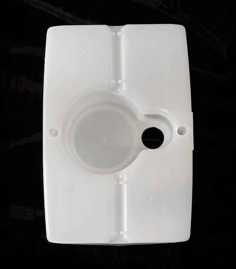 View of White Luminary bottom