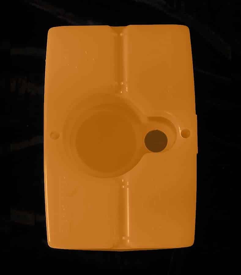 View of Brown Luminary bottom