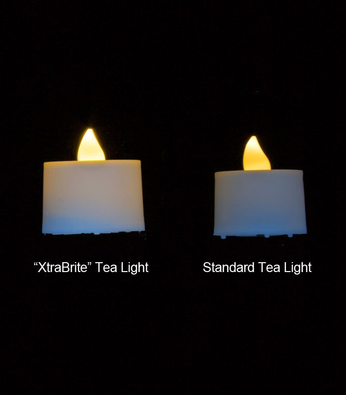 "XtraBrite" Tea Lights