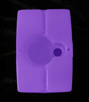 View of Purple Luminary bottom