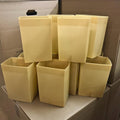 Set of 12 Brown Factory Flawed Luminaries