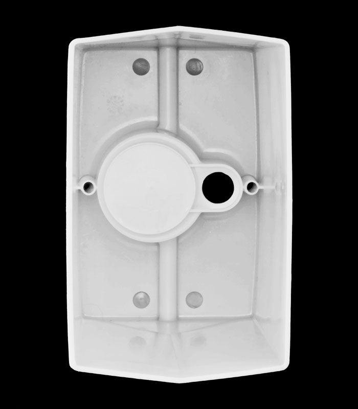 View looking inside White Luminary