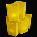Set of 6 Yellow Luminaries