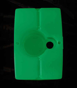 View of Green Luminary bottom
