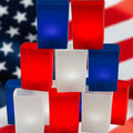Set of 12 Patriotic Luminaries