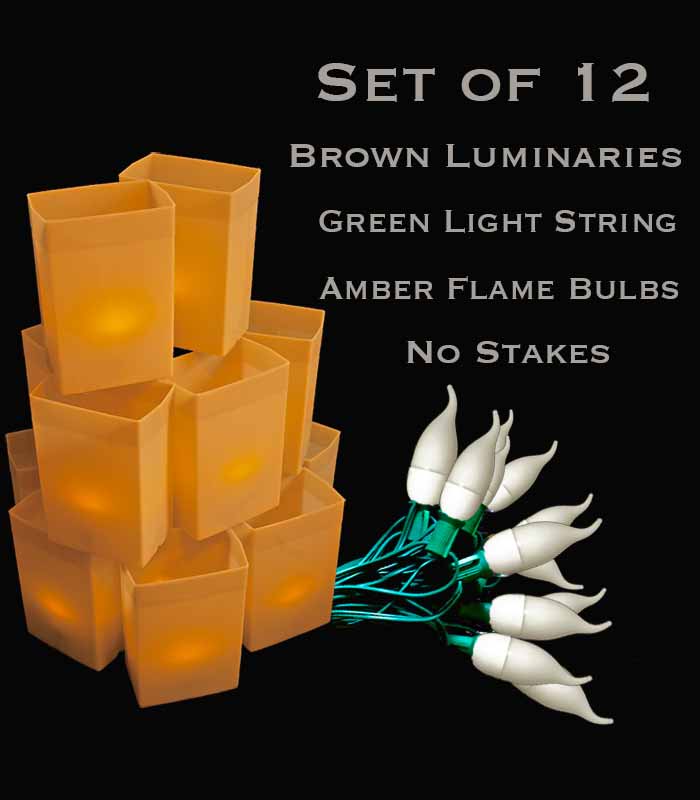 FLAMING Luminary Sets – FLIC Luminaries