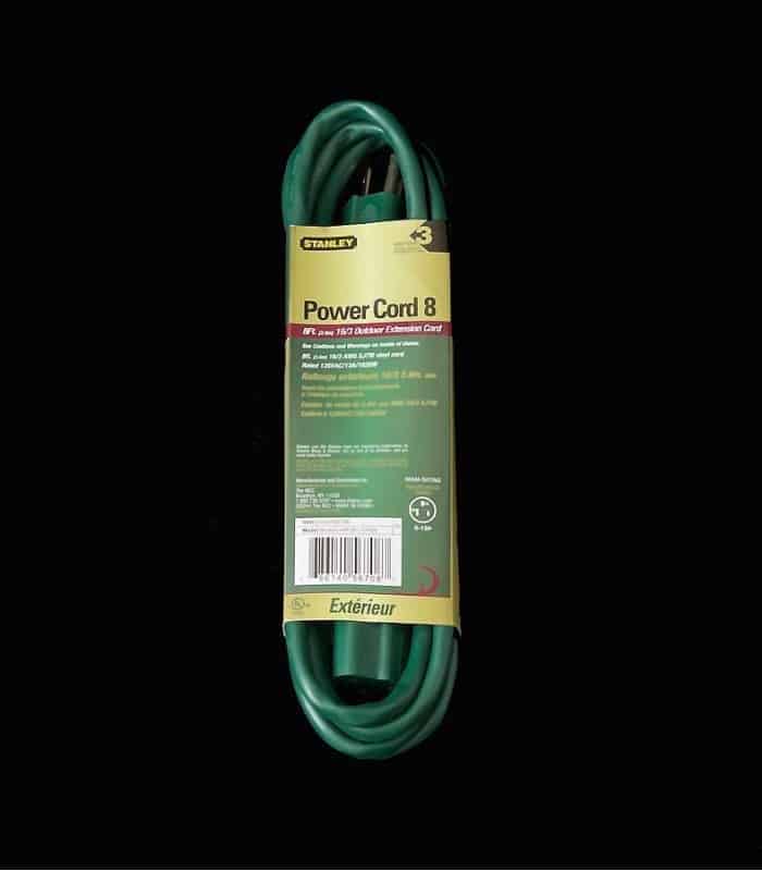Stanley Power Cord 8 (back)