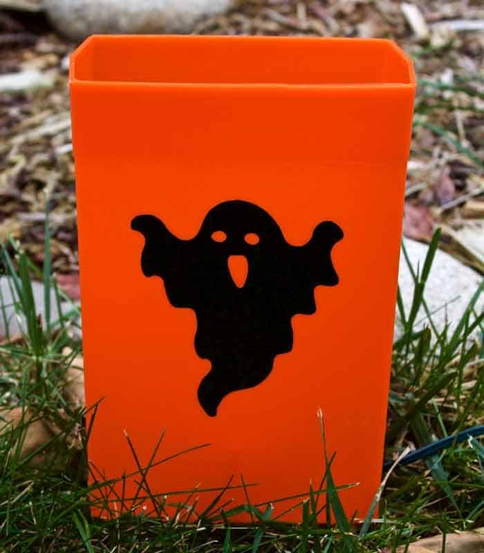 Set of 12 Halloween Luminaries - Ghost