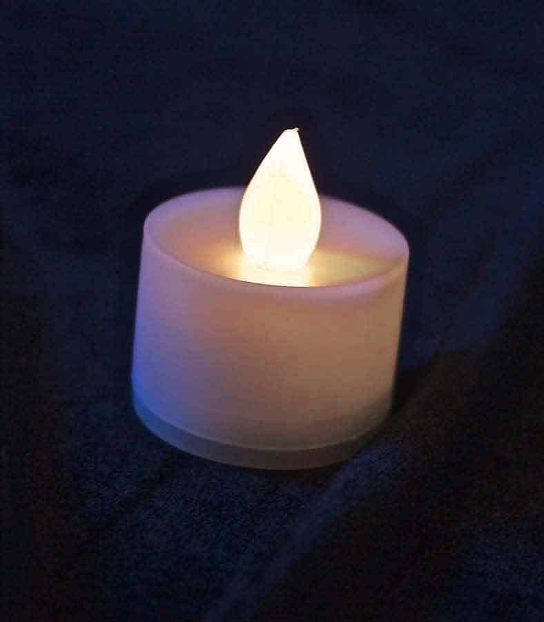 Individual Warm White LED Tealight