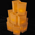 Set of 12 Brown Luminaries