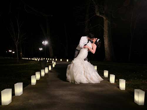 Wedding luminarias